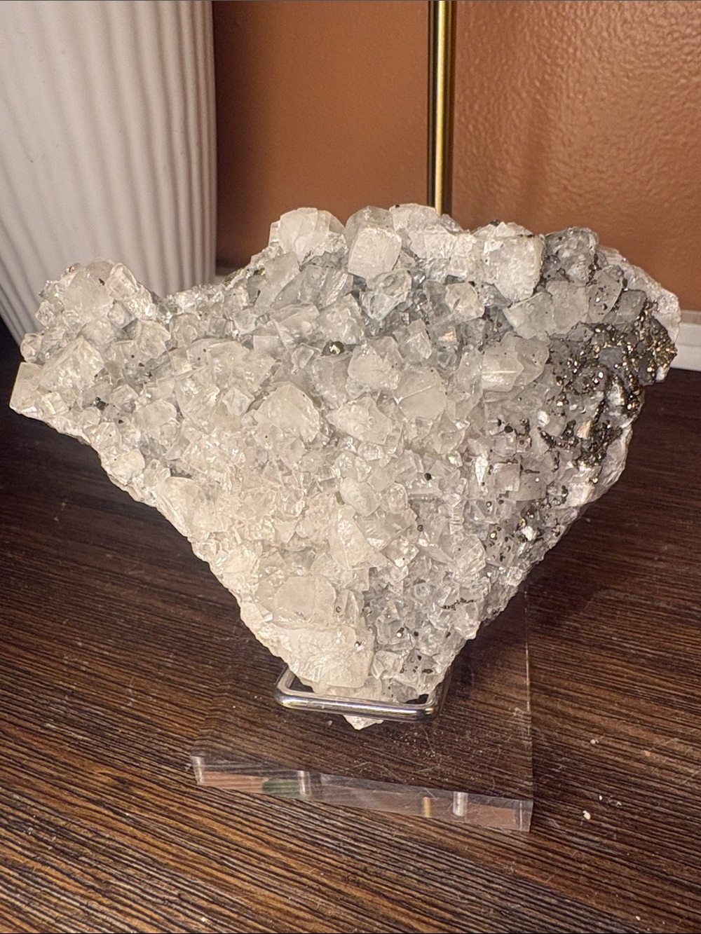 Calcite and Pyrite